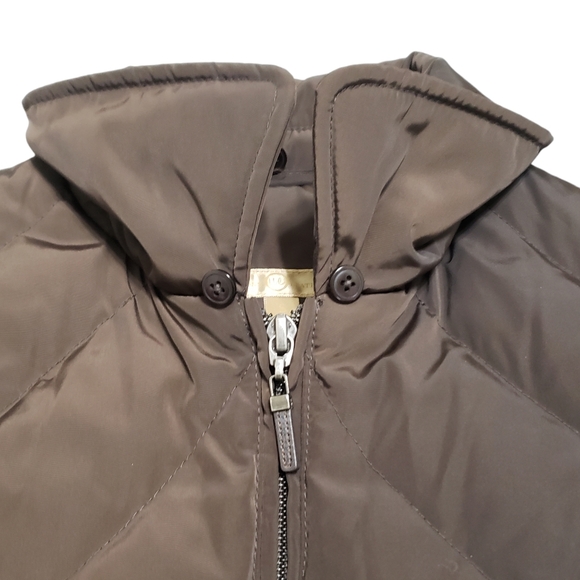 Wilsons Leather Womens Brown Down Puffer Vest Sz Small Outdoors Gorpcore Hiking - Picture 4 of 10